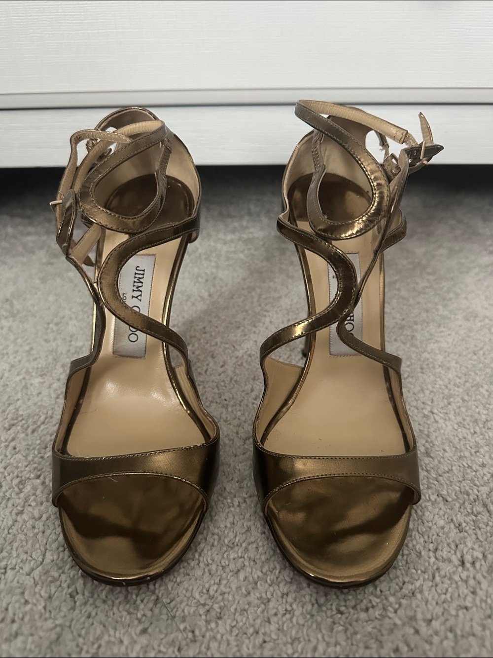 Jimmy Choo Ivette High Heel Sandals - Picture 3 of 10